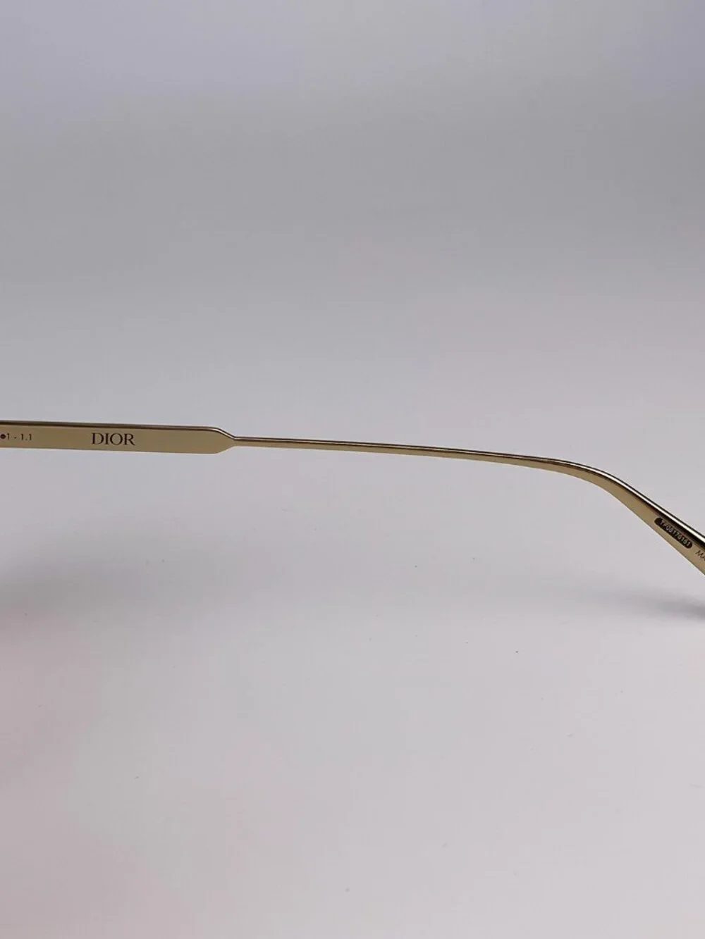 DIOR ULTRADIOR SU B0F2 PINK GOLD SQUARE OVERSIZED SUNGLASSES